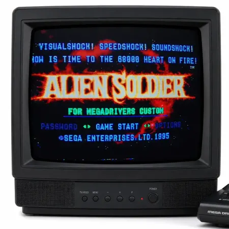 Alien Soldier - Sega Mega Drive — 5