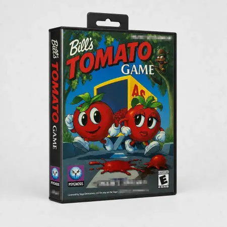 Bill's Tomato Game - Sega Mega Drive — 1