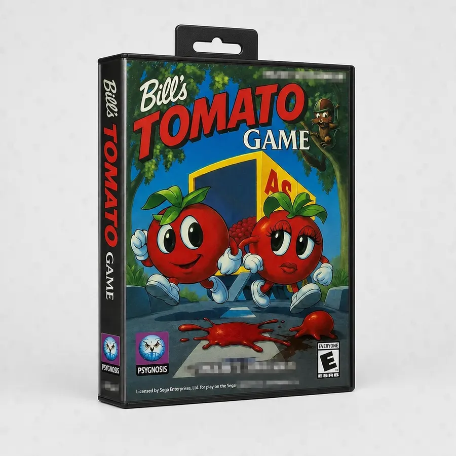 Bill's Tomato Game - Sega Mega Drive