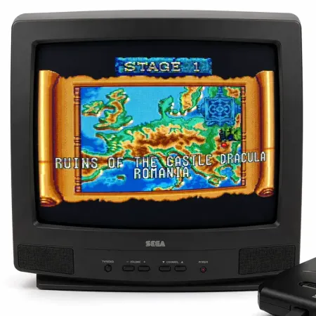 Castlevania Bloodlines - Sega Mega Drive — 9