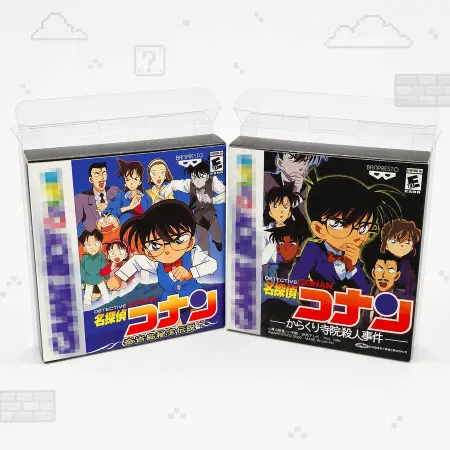 Detective Conan 1: The Mechanical Temple Murder Case (English Fan-Translation) - Game Boy Color — 2