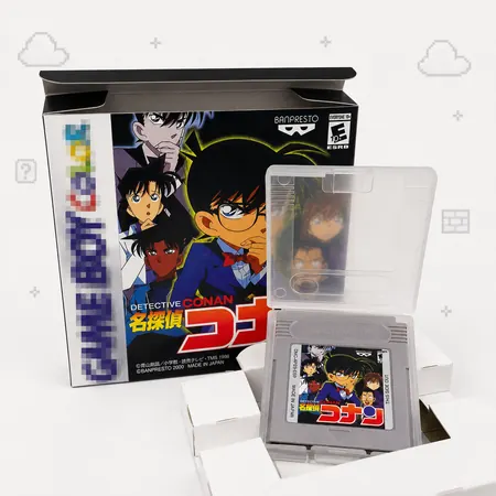 Detective Conan 1: The Mechanical Temple Murder Case (English Fan-Translation) - Game Boy Color — 2
