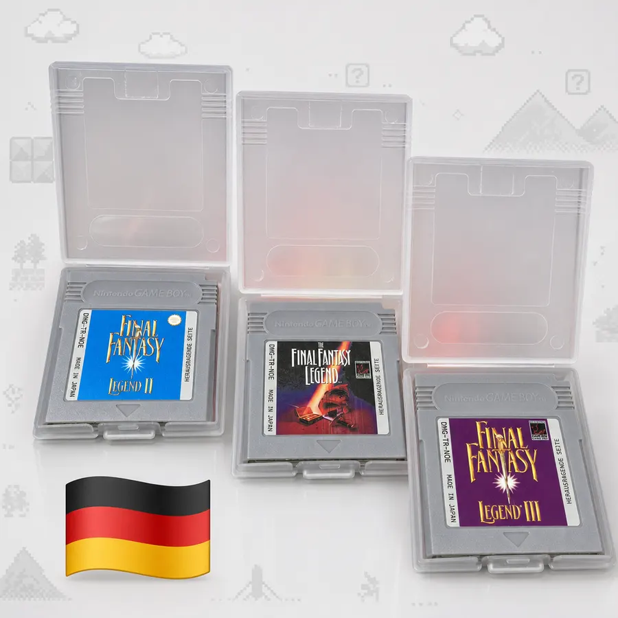 Final Fantasy Legend I, II & III - German 3 Pack