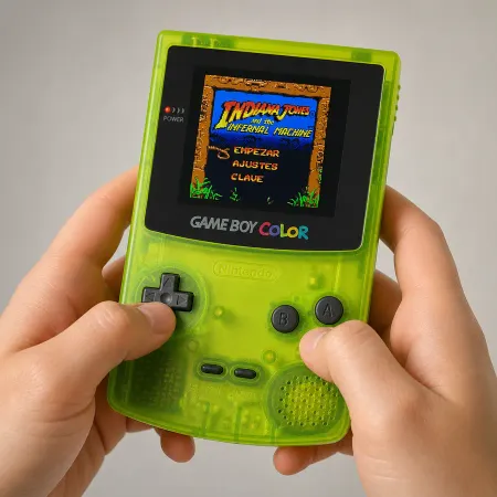 Indiana Jones and the Infernal Machine (Spanish) - Game Boy Color — 2