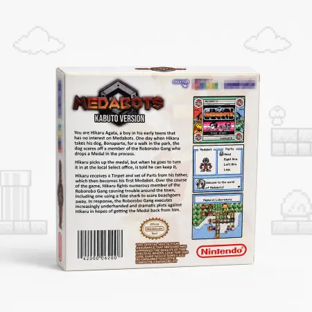 Medarot: Kabuto Version (Medabots, Fan Translation) - Game Boy — 2