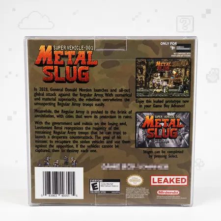 Metal Slug: Super Vehicle-001 (Prototype) - Game Boy Advance — 3