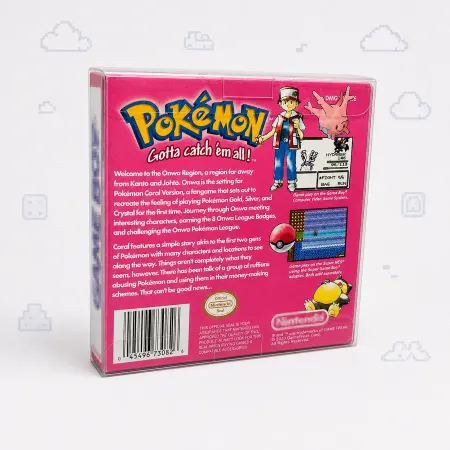 Pokemon Coral Version - Game Boy Color — 2