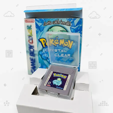 Pokemon Crystal Clear (Open World - RTC & Normal Version) - Game Boy Color — 3