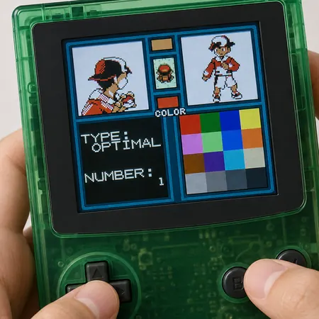 Pokemon Crystal Clear (Open World - RTC & Normal Version) - Game Boy Color — 8