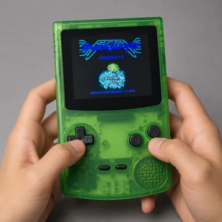 Pokemon Crystal Clear (Open World - RTC & Normal Version) - Game Boy Color — 10