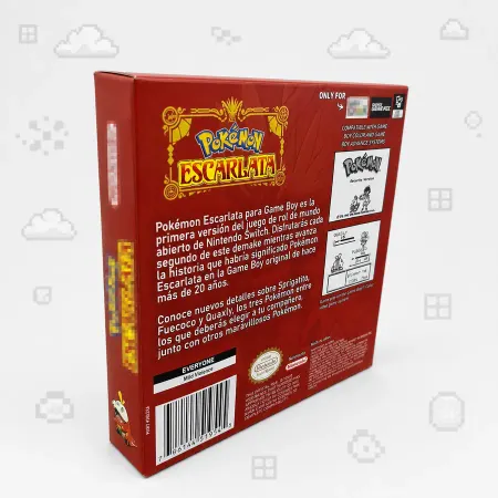 Pokemon Escarlata / Scarlet (Game Boy Demake) — 2