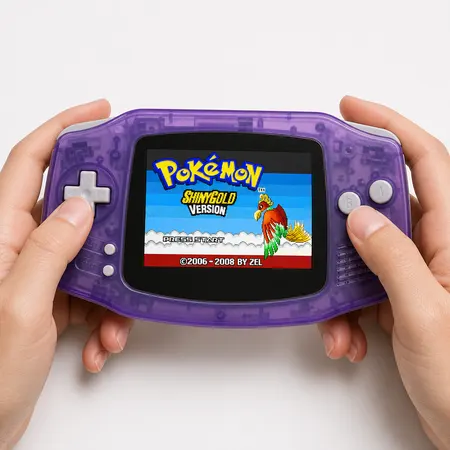 Pokemon Shiny Gold - Game Boy Advance — 2
