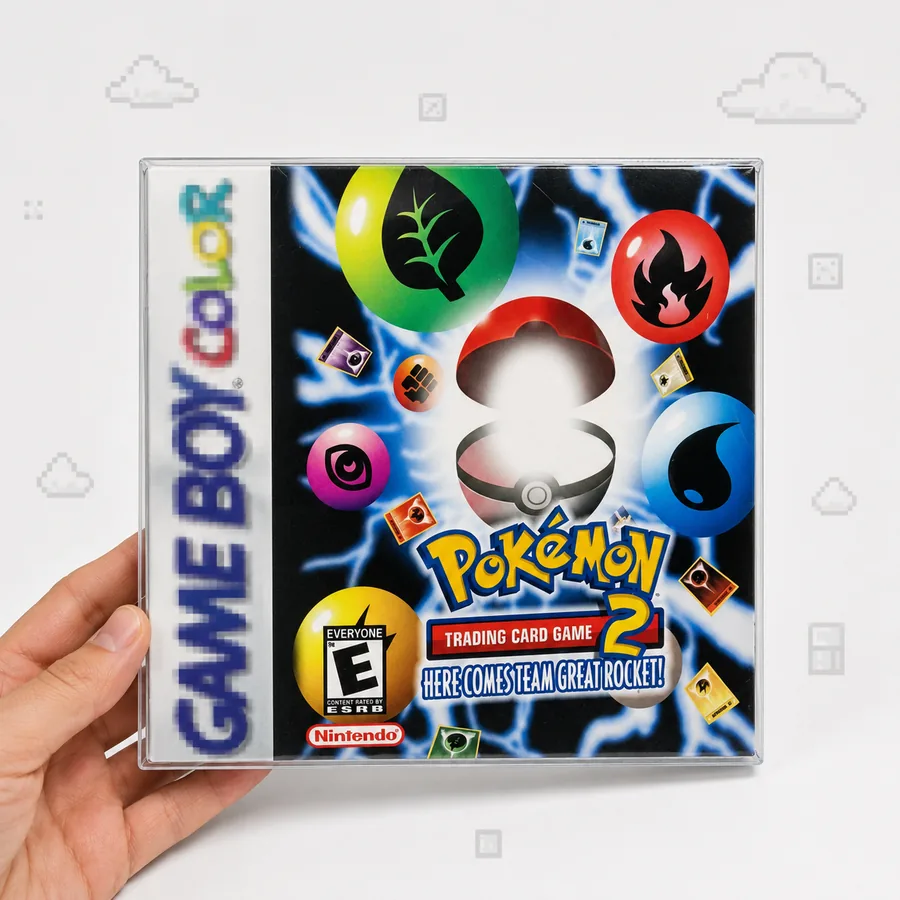 Pokemon Trading Card Game 2: Here Comes Team Great Rocket! (Fan Translation) - Game Boy Color