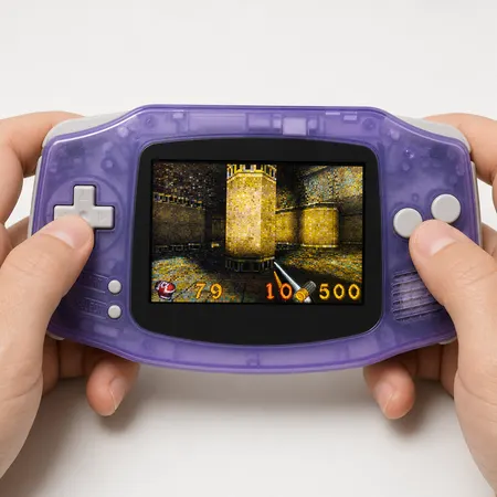 Quake (Prototype Tech Demo) - Game Boy Advance — 4