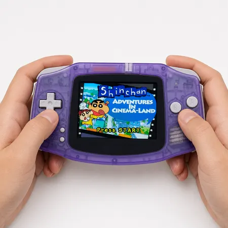 Shin Chan: Adventures in Cineland (English) - Game Boy Advance — 4