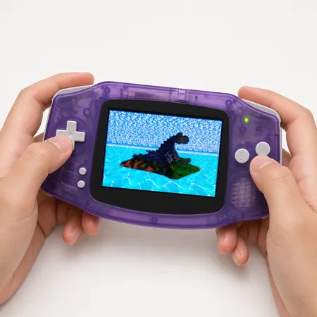 Yoshi Sample (SDK Tech Demo) - Game Boy Advance — 2