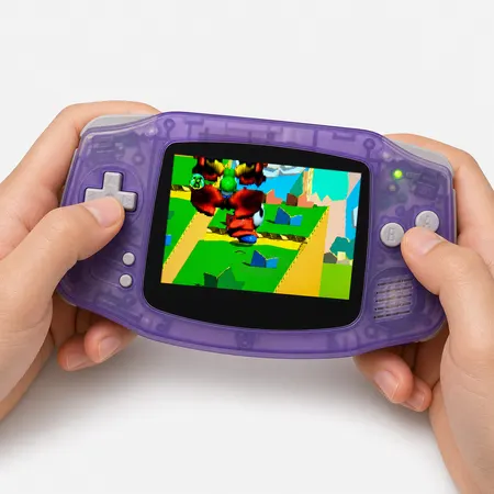 Yoshi Sample (SDK Tech Demo) - Game Boy Advance — 3