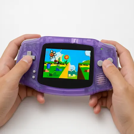 Yoshi Sample (SDK Tech Demo) - Game Boy Advance — 4