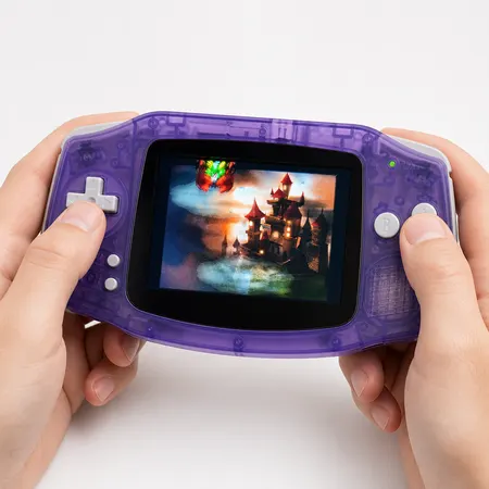 Yoshi Sample (SDK Tech Demo) - Game Boy Advance — 5